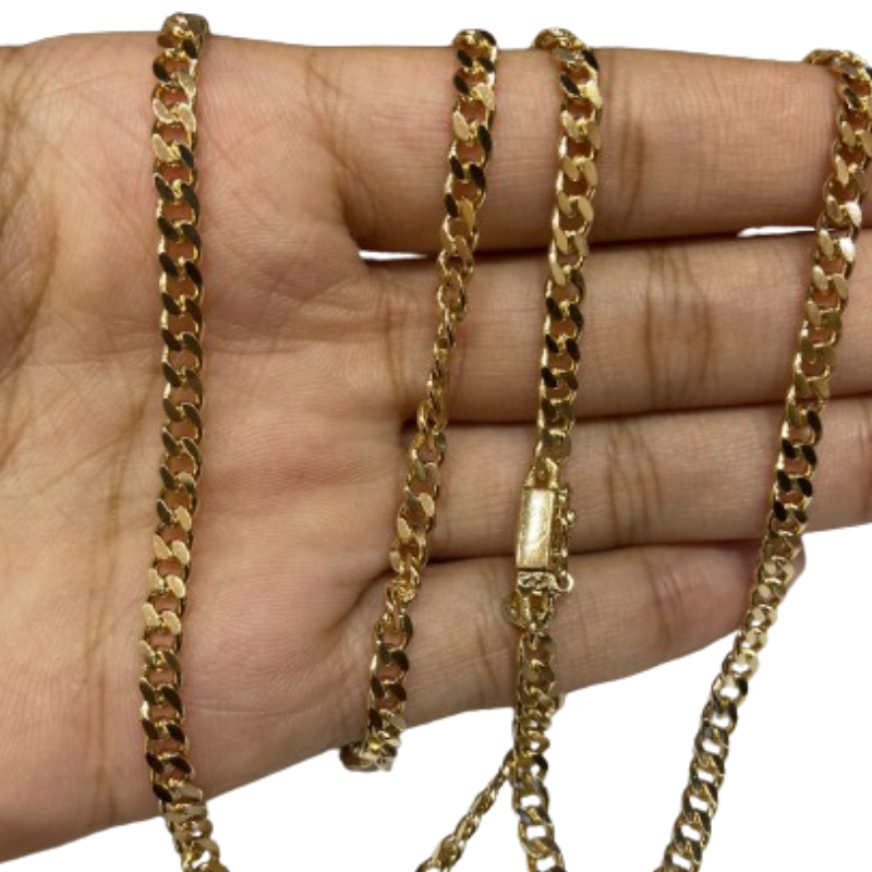 Colar Corrente elo Grumet Grossa