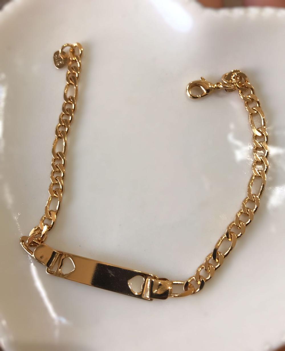 pulseira Personalizável 3X1 detalhe coração