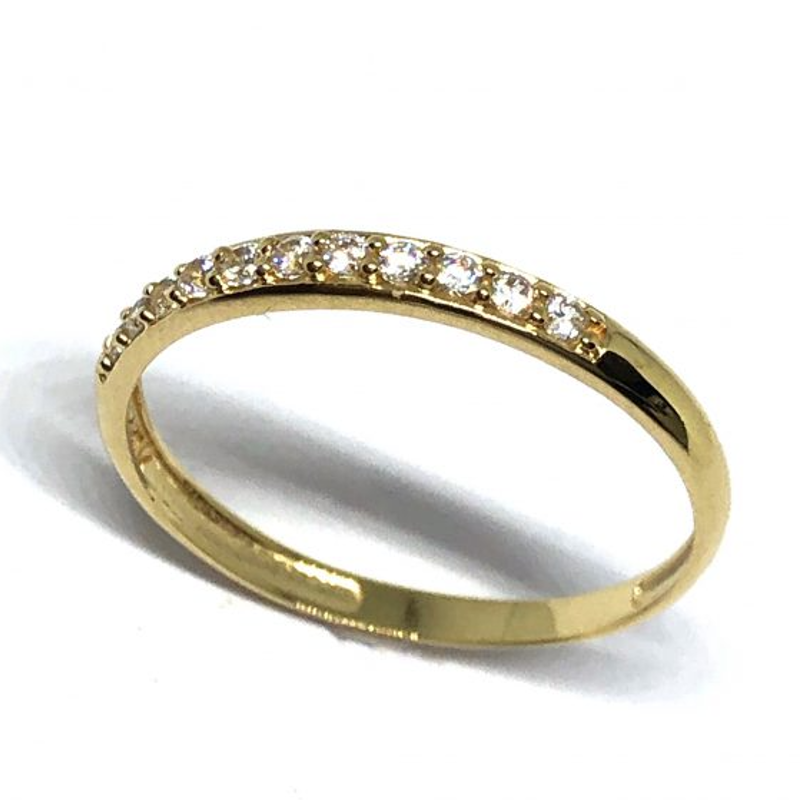 Anel Fileira Cravejada