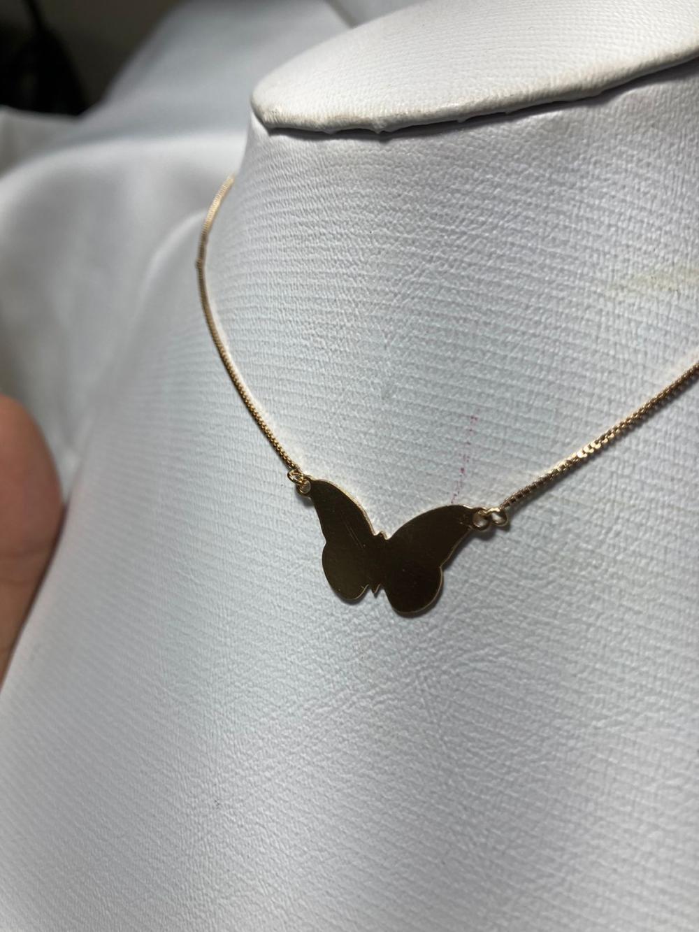 Colar borboleta personalizado