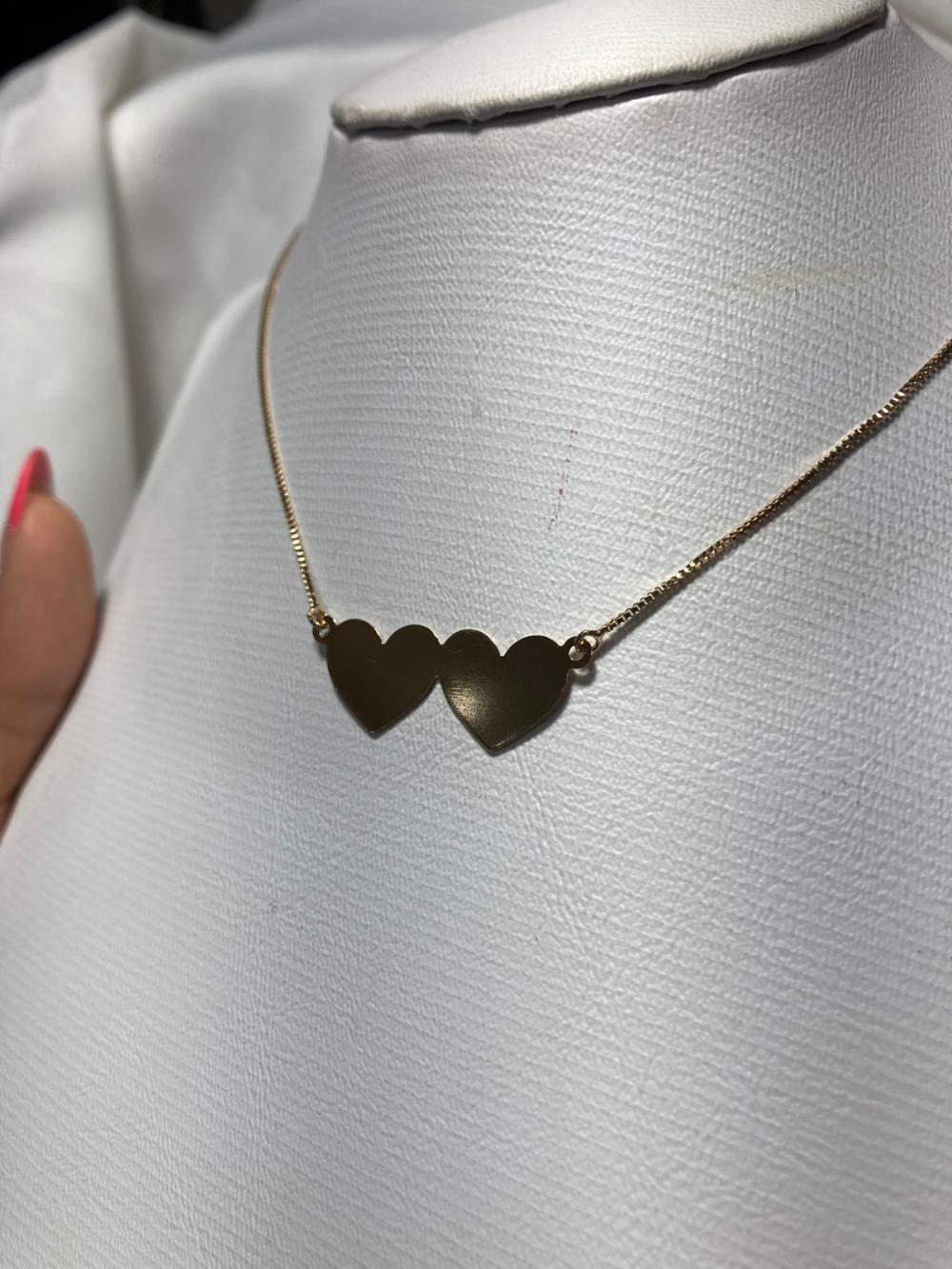 Colar coraçao personalizar