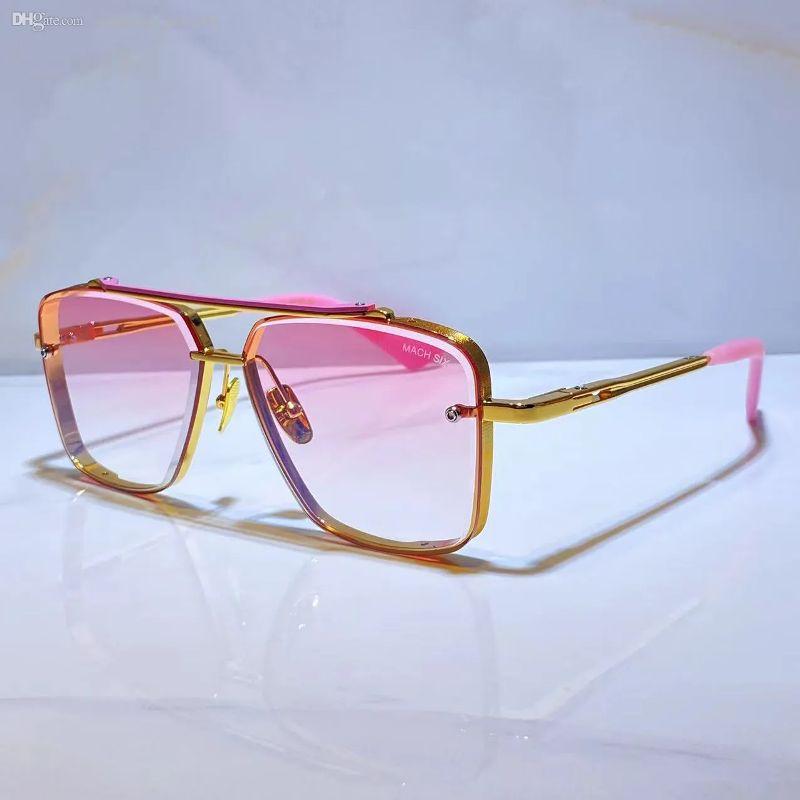Oculos Aviador Laranja e Rosa