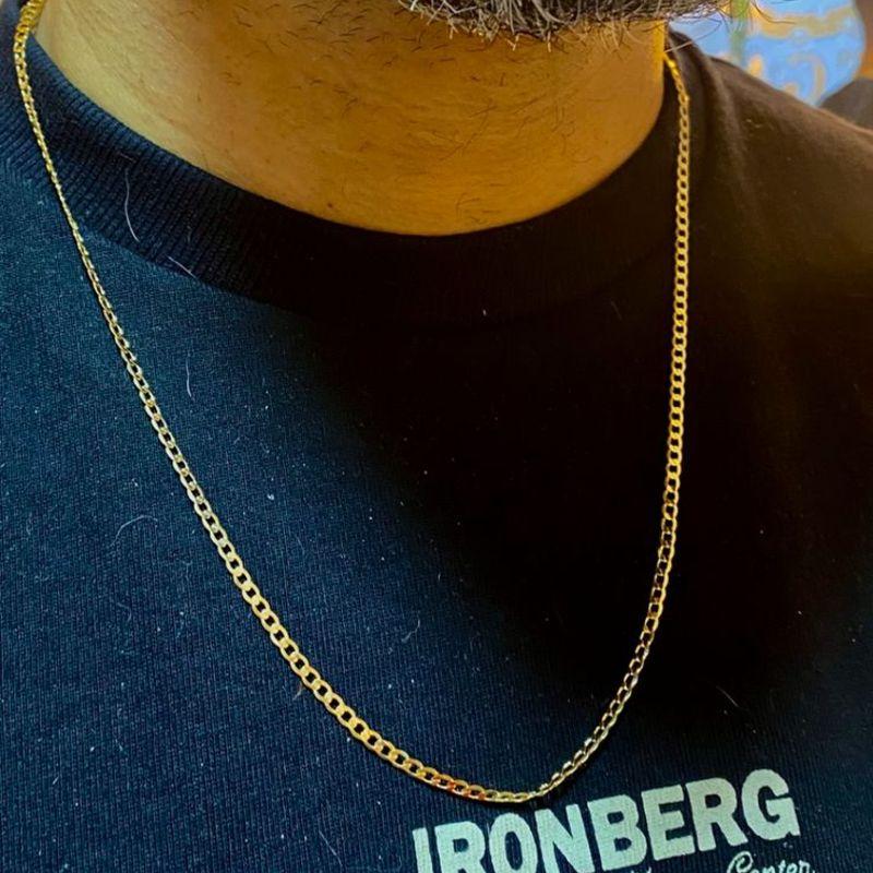 colar masculino elo grumet