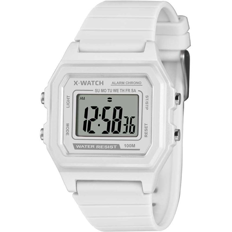 Relógio Digital masculino branco