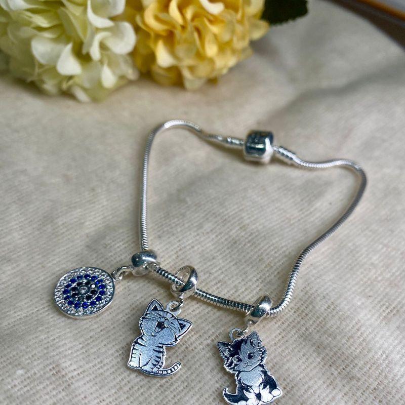 Berloque para Pandora gatinho