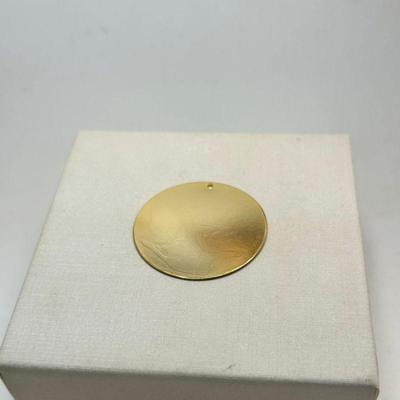 Pingente chapa redonda  G