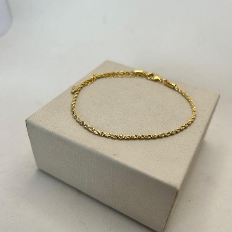 Pulseira  cordao baiano 16CM