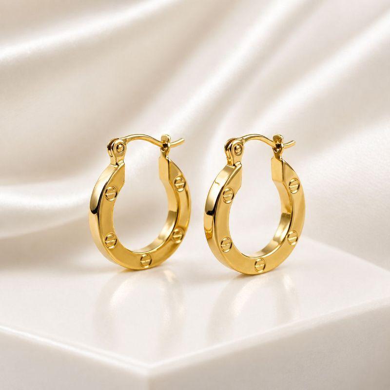 Argola love cartier